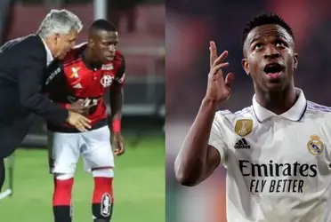 Lo descubrió y lo potenció en el Flamenco, el pasado de Vinicius Jr