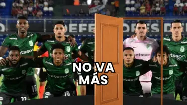 Los jugadores de Atlético Nacional en su única salida internacional por CONMEBOL Libertadores Foto CONMEBOL y Pexels