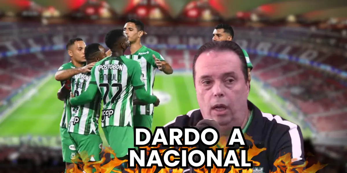 Los jugadores de Atlético Nacional, quienes están haciendo parte de la actual temporada y Mauricio Navarro presidente del club