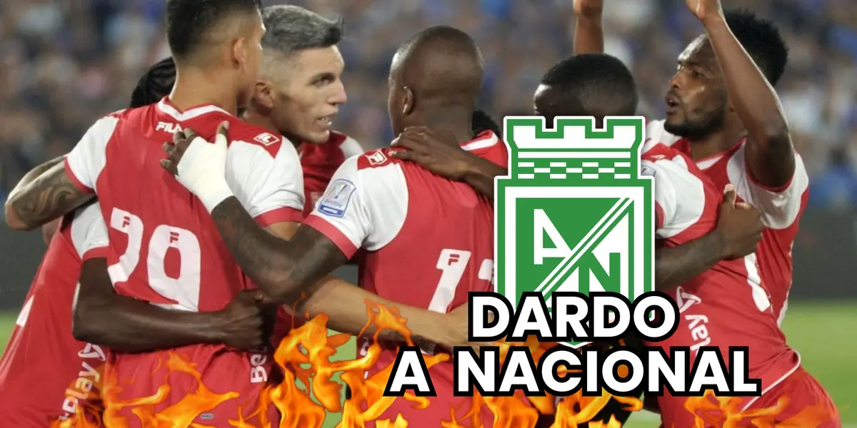Los jugadores de Independiente Santa Fe en esta temporada 2024 del FPC