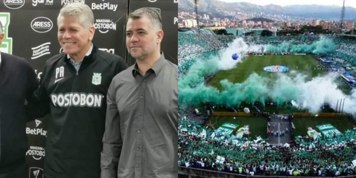 Los seguidores de Atlético Nacional están molestos con el estratega y sus últimas acciones