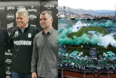 Los seguidores de Atlético Nacional están molestos con el estratega y sus últimas acciones