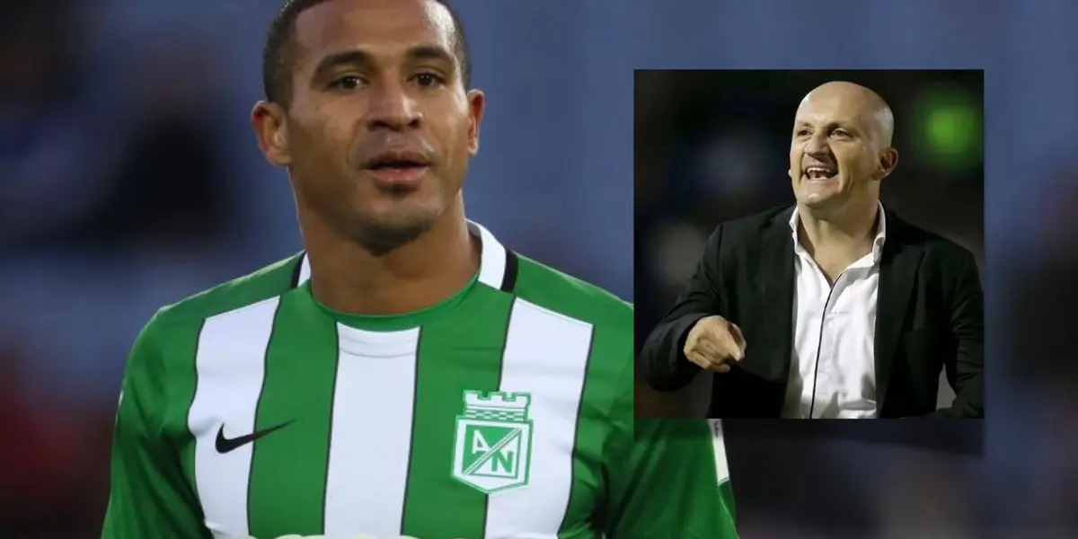 Macnelly Torres, ex jugador de Atlético Nacional y Pablo Repetto Fotos: Caracol Radio e Infobae