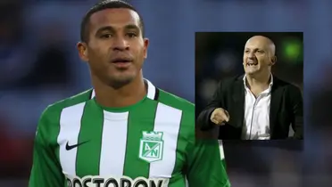 Macnelly Torres, ex jugador de Atlético Nacional y Pablo Repetto Fotos: Caracol Radio e Infobae