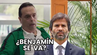 Mauricio Navarro, ex presidente de Atlético Nacional y Benjamín Romero Foto: El Colombiano y Depor