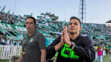 Mauricio Navarro, ex presidente de Atlético Nacional y Gio Moreno, ex futbolista del club Foto: El Colombiano y Futbolred