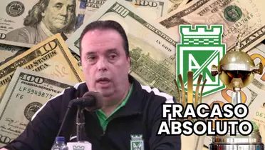 Mauricio Navarro, presidente de Atlético Nacional