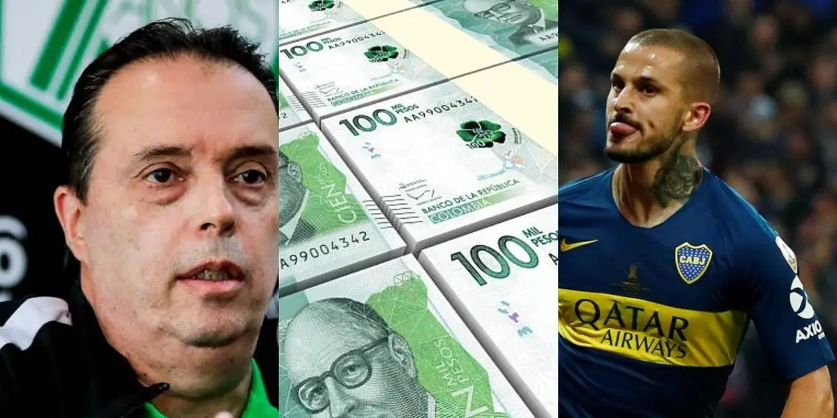 Mauricio Navarro, presidente de Atlético Nacional confirmó a Directv Radio que el club busca un delantero