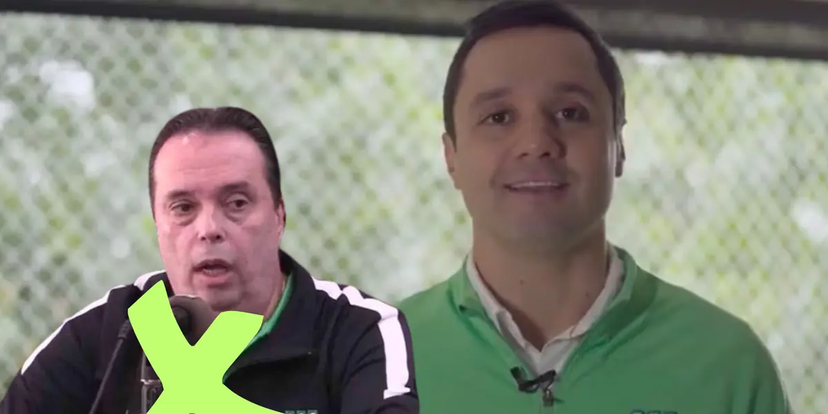 Mauricio Navarro y Sebastián Arango Botero, nuevo presidente de Atlético Nacional Foto: Nacionaloficial