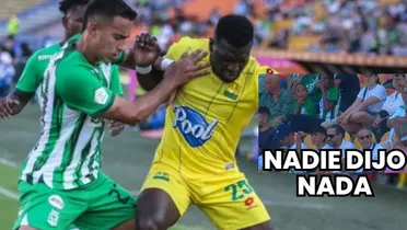Mientras Nacional empató vs Bucaramanga lo que pasa en el Atanasio que no se vio