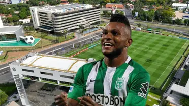 Miguel Ángel Borja, ex jugador de Atlético Nacional Foto: CONMEBOL y Futbolred