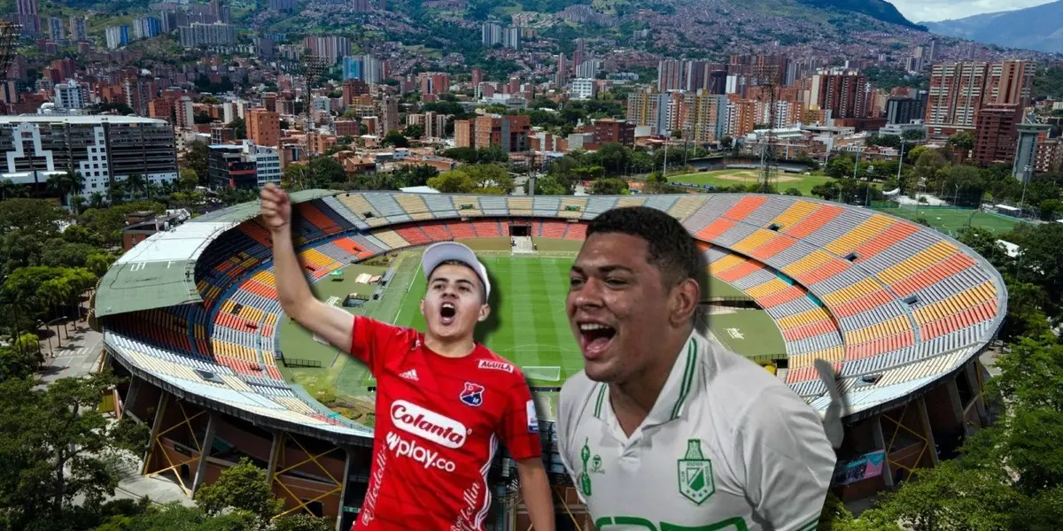 Nacional e Independiente Medellín mantienen una feroz competencia deportiva al ser los dos equipos de Medellín