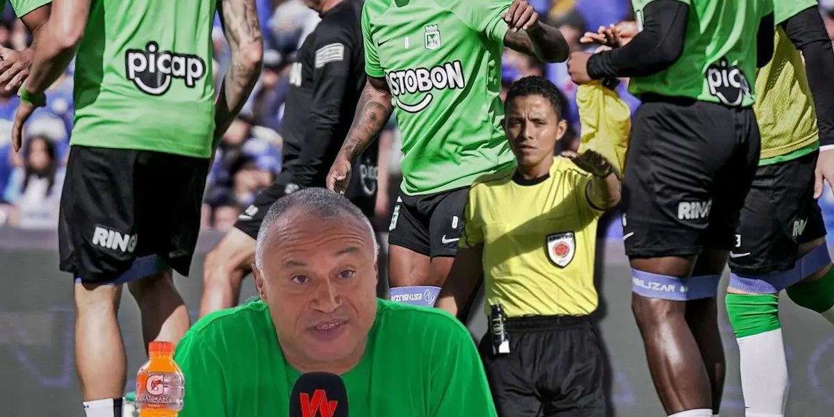 Nacional se vio perjudicado por un mal arbitraje en el partido frente a Millonarios