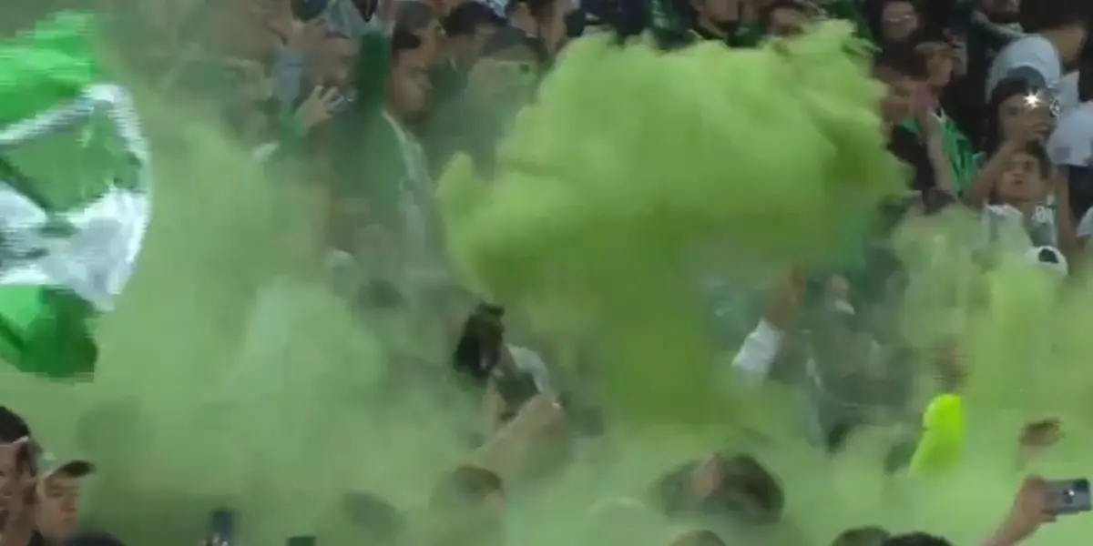 Nacional y Fortaleza CEIF se enfrentaron en el Campín por la Liga Betplay. Foto: Win Sports