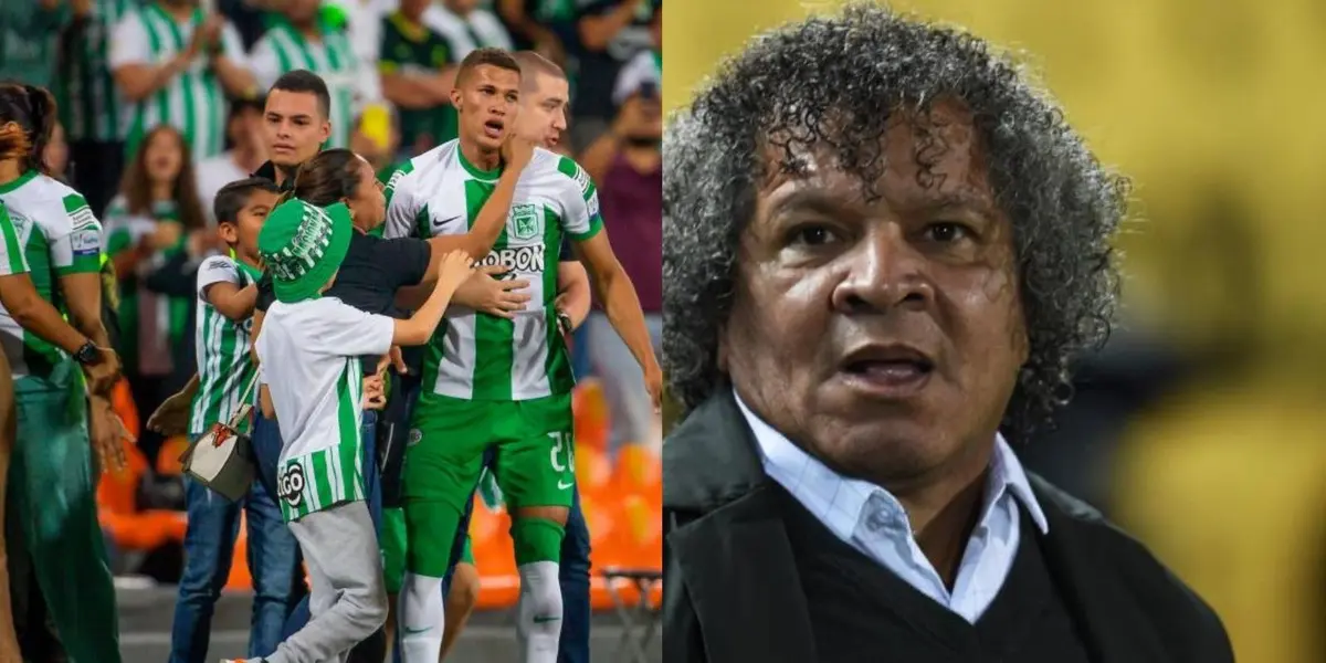 Nelson Deossa es una de las figuras de Atlético Nacional en este semestre, además de ser un hincha fiel