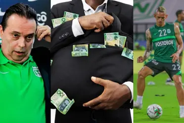 Neyder Moreno no está en los planes de Atlético Nacional desde hace un buen tiempo