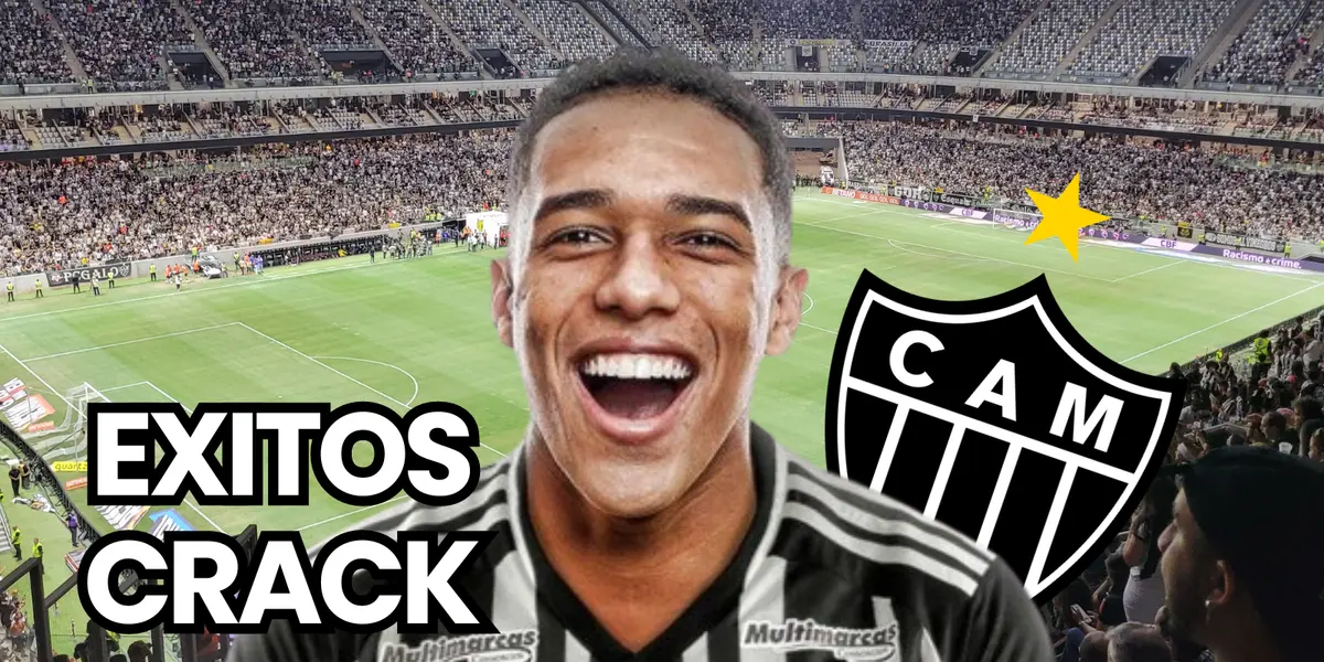 No ha jugado aún y este apodo le ponen a Brahian Palacios en Atlético Mineiro