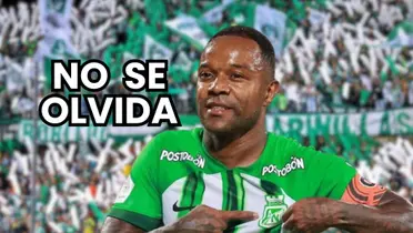 No los olvida, el guiño de Dorlan a Nacional previo al juego vs Chicó