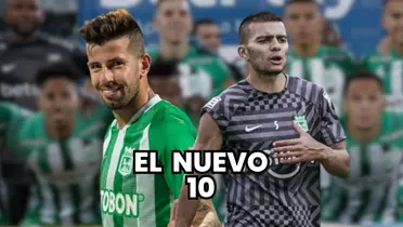 Pablo Cepellini y Jhon Duque, jugadores de Atlético Nacional: Foto: Minuto 30 y Nacionaloficial
