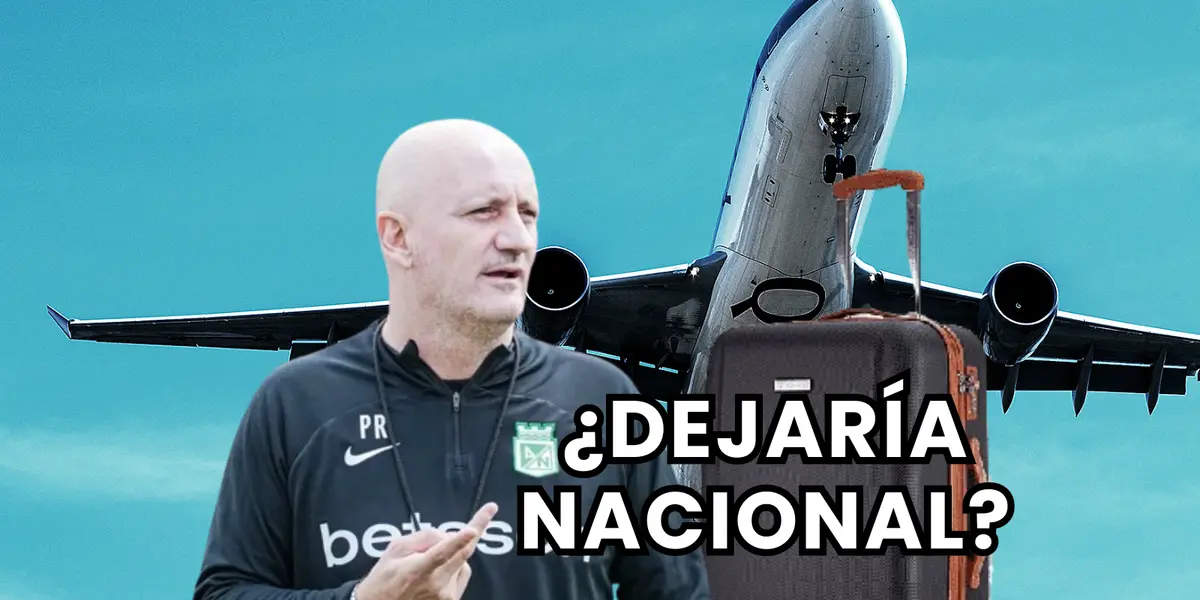 Pablo Repetto, actual entrenador de Atlético Nacional Foto: Pexels y Nacionaloficial