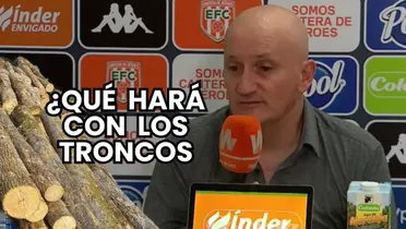 Pablo Repetto, DT de Atlético Nacional en conferencia de prensa