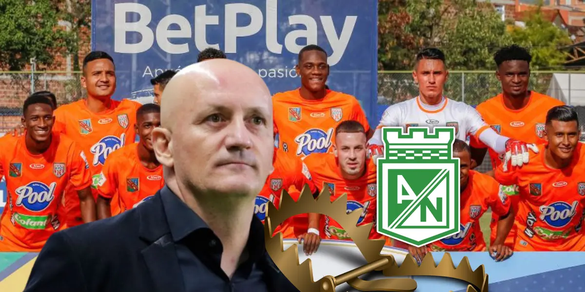 Pablo Repetto, DT de Atlético Nacional y su visita a Envigado esta tarde