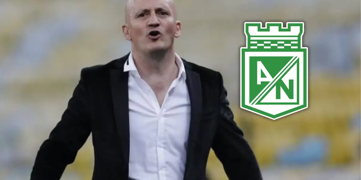 Pablo Repetto, el ahora entrenador de Atlético Nacional