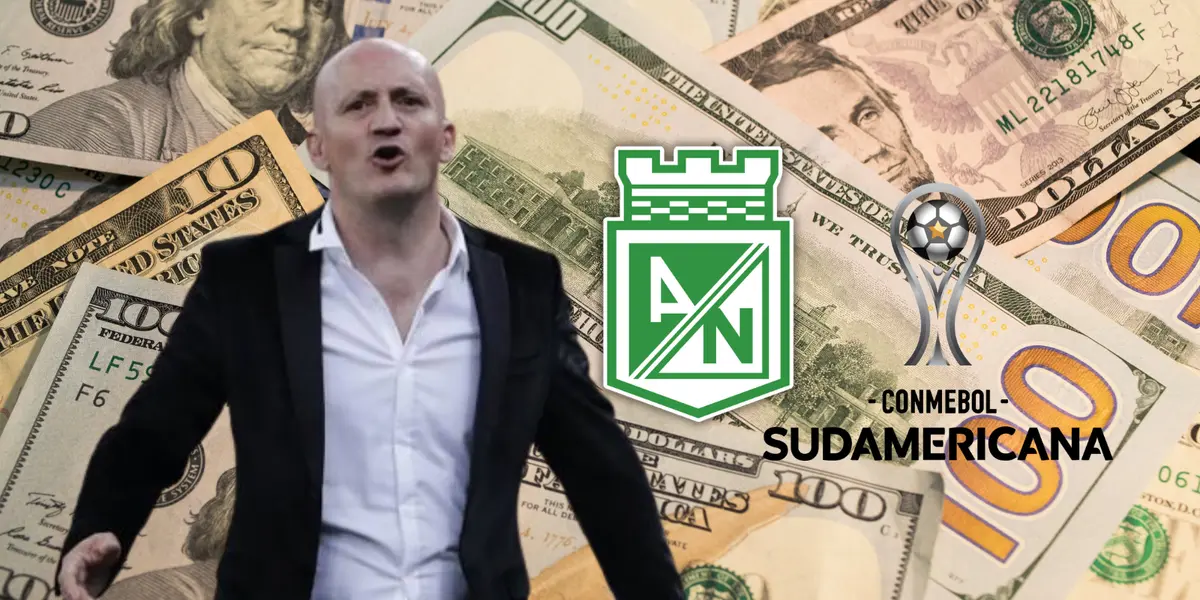 Pablo Repetto, el entrenador de Atlético Nacional que no participa en la CONMEBOL Sudamericana