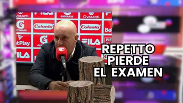 Pablo Repetto, entrenador de Atlético Nacional en conferencia de prensa
