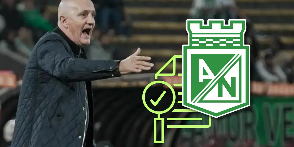 Pablo Repetto, entrenador de Atlético Nacional en esta temporada Foto: El Colombiano y Escudoteca PN