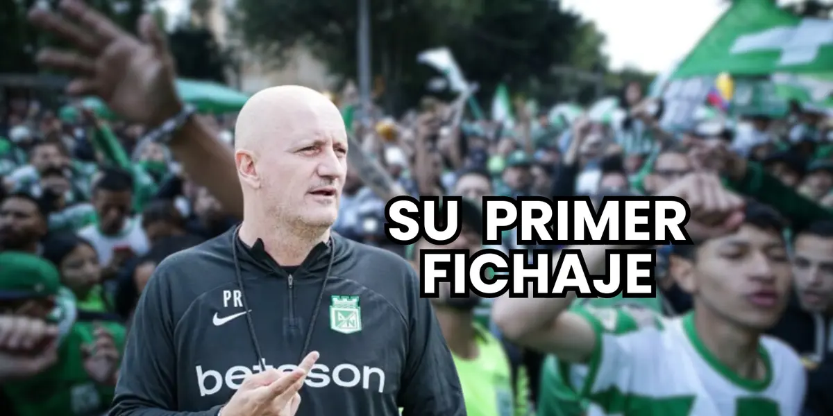 Pablo Repetto, entrenador de Atlético Nacional Foto: Colprensa y Atlético Nacional