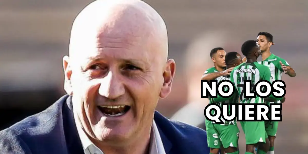 Pablo Repetto, entrenador de Atlético Nacional Foto: El Colombiano y Futbolred