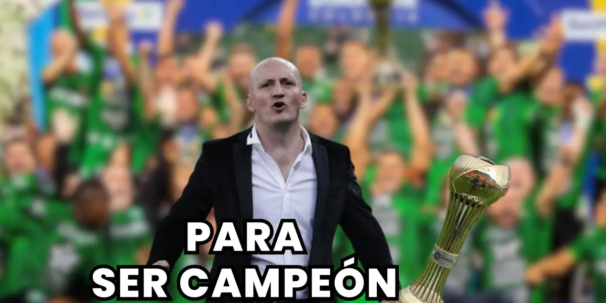 Pablo Repetto, entrenador de Atlético Nacional Foto: Futbolred e Infobae