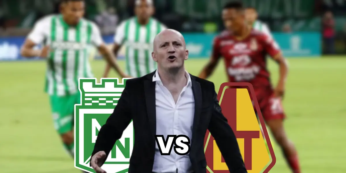 Pablo Repetto, entrenador de Atlético Nacional Foto: Futbolred, Escudoteca PN e Infobae