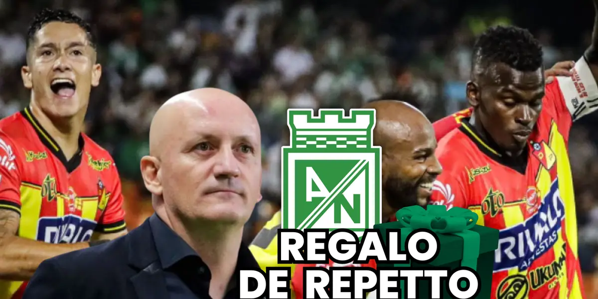 Pablo Repetto, entrenador de Atlético Nacional Foto: Futbolred y Escudoteca PN