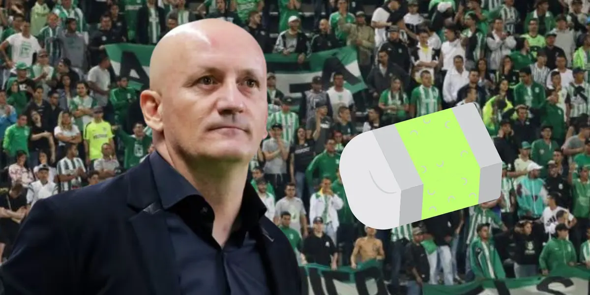 Pablo Repetto, entrenador de Atlético Nacional Foto: Infobae y El Colombiano