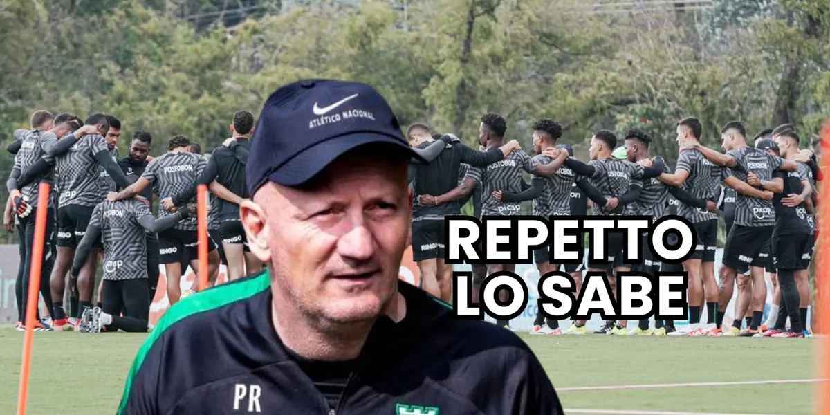 Pablo Repetto, entrenador de Atlético Nacional Foto: Nacionaloficial