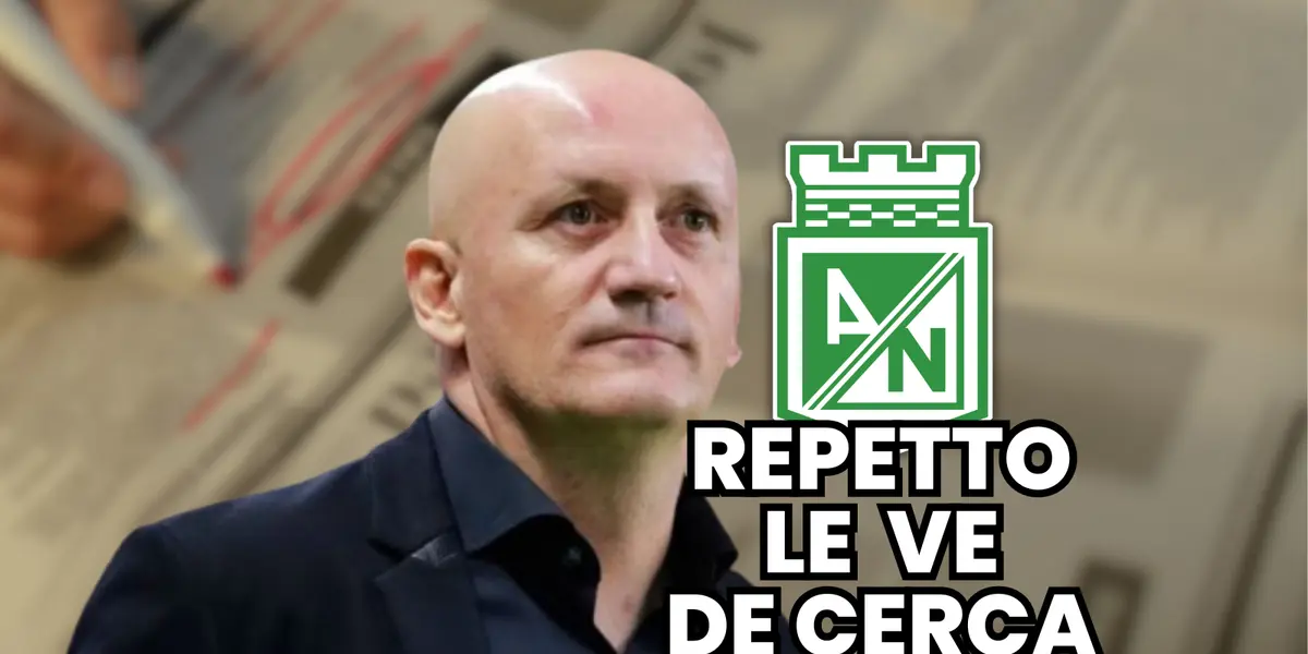 Pablo Repetto,entrenador de Atlético Nacional Foto: Pexels e Infobae