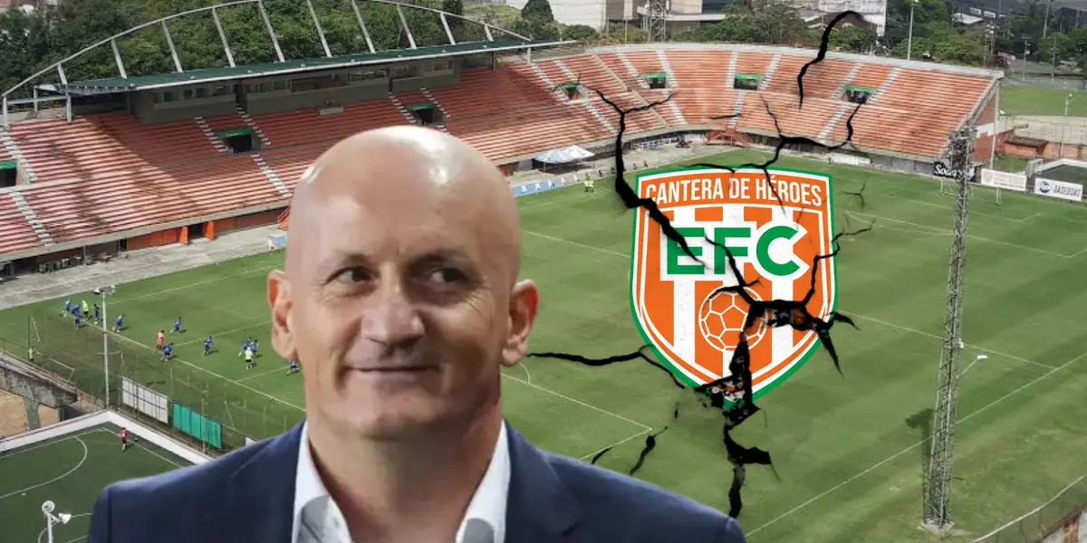 Pablo Repetto, entrenador de Atlético Nacional luego de su tercera victoria al hilo en la Liga Betplay