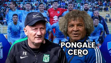 Pablo Repetto y Alberto Gamero, entrenadores de Atlético Nacional y Millonarios respectivamente