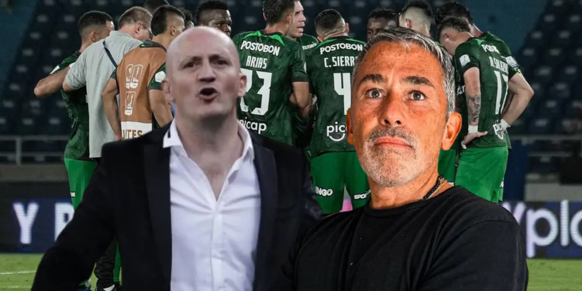 Pablo Repetto y Gustavo Fermani, parte del cuerpo técnico de Atlético Nacional