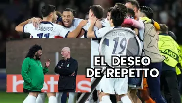 Pablo Repetto y René Higuita en Atlético Nacional Foto: Atlético Nacional y Marca