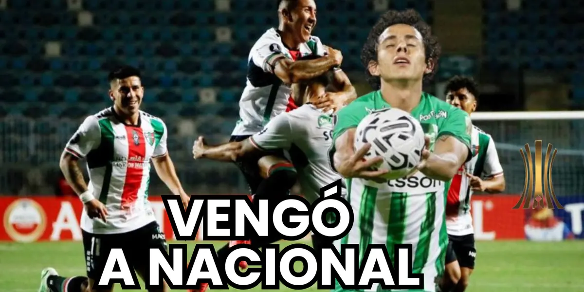 Palestino vengó a Nacional en Libertadores y mira los millones que perdió el verde