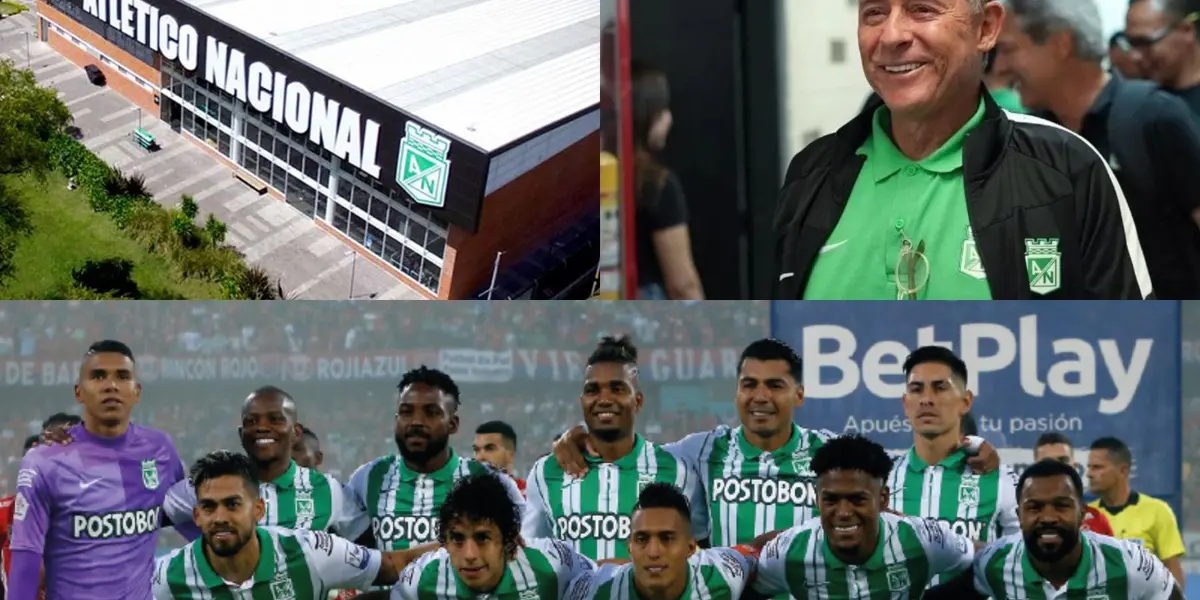 Pedro Sarmiento con el pasar de los días se ha quedado como entrenador y la directiva de Atlético Nacional se pronunció.