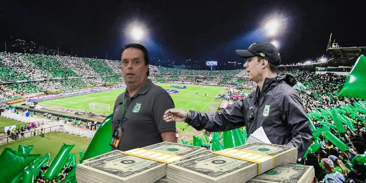 Persidente y entrenador de Atlético Nacional