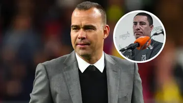 Rafael Dudamel y Efraín Juárez Foto: W Radio y Nacionaloficial