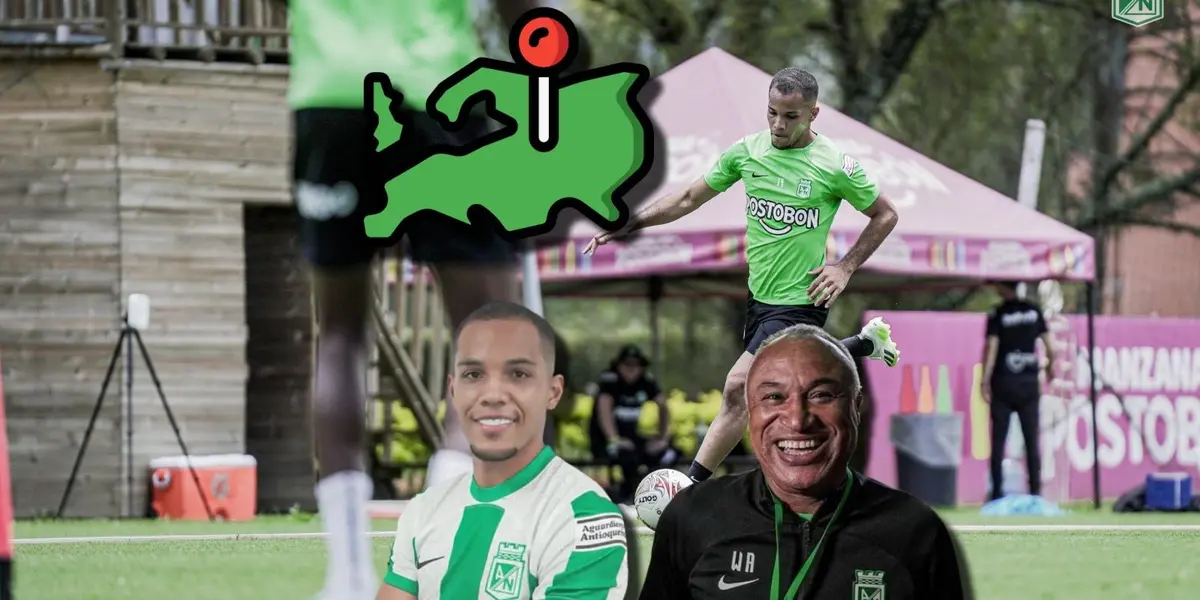 Robert Mejía es el nuevo refuerzo de Atlético Nacional y en pocos minutos ha mostrado su talento