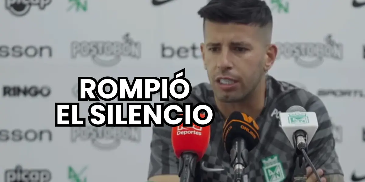 Rompe el silencio, previo al Nacional vs Pasto la confesión de Pablo Ceppelini