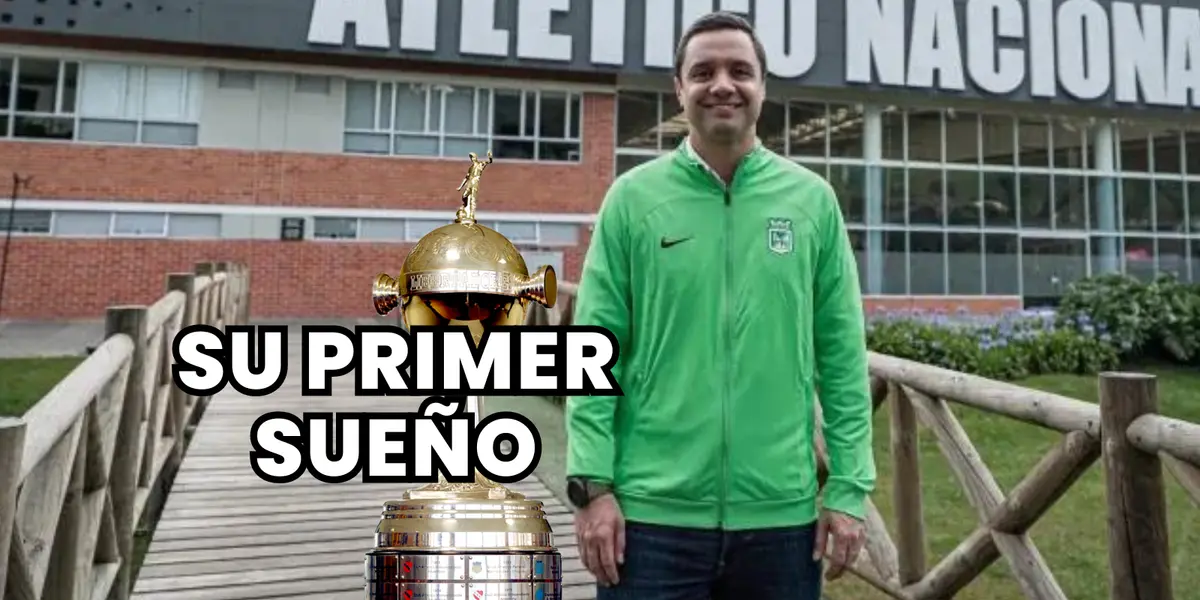 Sebastián Arango, el nuevo presidente de Atlético Nacional en la sede de Guarne: Foto Nacionaloficial