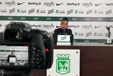 Sebastián Gómez regresó a los entrenamientos e ilusionó a los hinchas de Atlético Nacional.